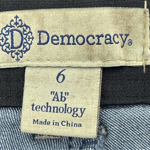 Democracy “Ab”solution Slim Fit Jeans Size 6 - Picture 5 of 7